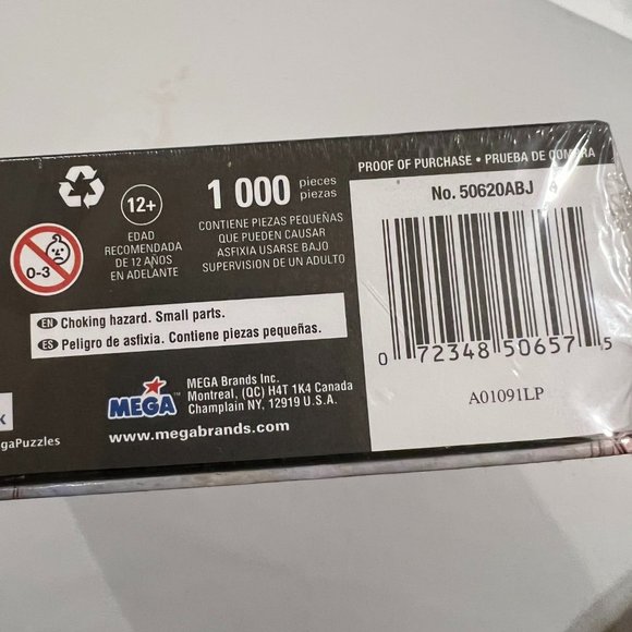 Disney Vintage Jigsaw Puzzle Cinderella 1000 Piece Mega Puzzles Age 12+ - Picture 3 of 7